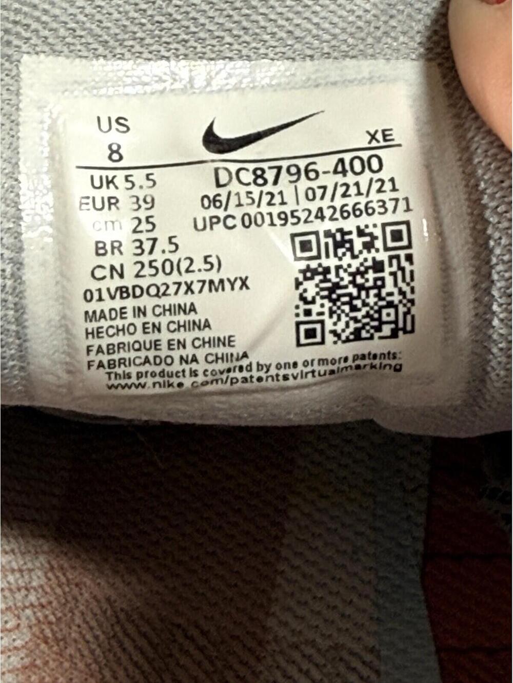 Nike Air Zoom Pegasus 38 Premium Blue Tint Regal Pink Size 8 DC8796-400 - Picture 3 of 9